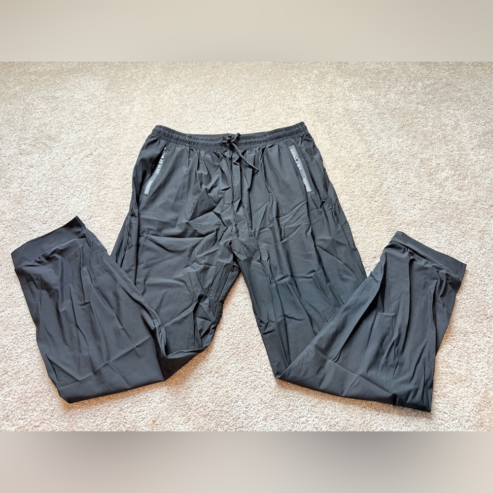New Sport | Black Athletic Pants | Size 3XL